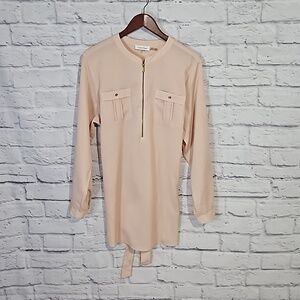 Calvin Klein tie back blouse